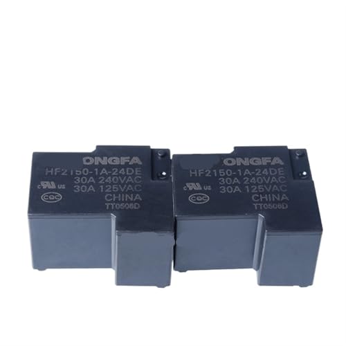 Relais HF HF2150-1A-24DE 24VDC 4PINS 30A HF2150 1A 12DE 12VDC composants électroniques