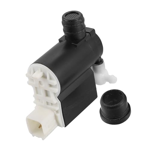 A ABSOPRO Windshield Washer Pump 985102L100 for Hyundai Metal Black White