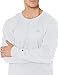 Champion Men's Classic Long Sleeve T-Shirt, Standard Fit, Script & C Logo, Available in Regular and Big & Tall, White, Small