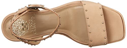 Vince Camuto Womens Ankle-Strap Heeled Sandal, Tortilla, 8.5 Us #TOP4