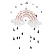 Produktbild Arichtop Neugeborene Wolke Regenbogen Regentropfen Wand Spielzeug Baby-Bett-Zelt-Anhänger Krippe Hanging Toy Room Ornament Baby-Foto Props