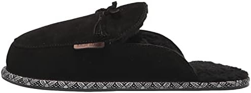 MUK LUKS Leather Goods Women's Cosette Mule Slipper, Ebony, 6 | Image 7