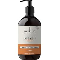 Sukin Cleansing Hand Wash, Ylang Ylang & Cedar, 500ml