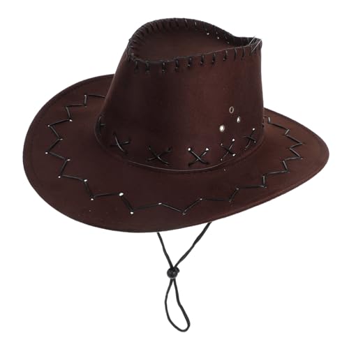 Alipis Boys Girls Boys and Girls Cowboy Hat Western Party Hat Dress up Stylish Children's