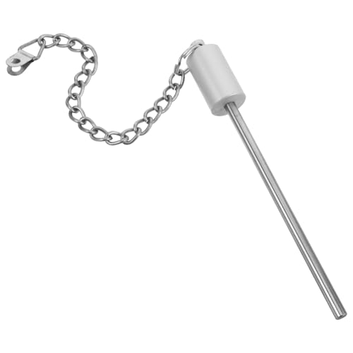 Abaodam Chaîne de Fixation en Métal pour Parasol de Terrasse, Sangle Réglable Résistante aux Intempéries, Accessoire pour Pièces de Parasol de Patio, Stabilisateur Fiable pour Jardin,