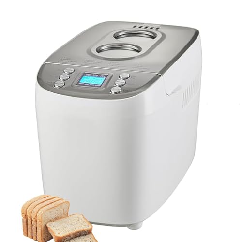 15-in-1 Programmable Electric Bread Maker Machine with 15-Hour Delay Timer and Non-Stick Ceramic Pan for Your Kitchen