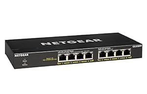 Netgear GS308PP 8-Port PoE+ Netzwerk Switch