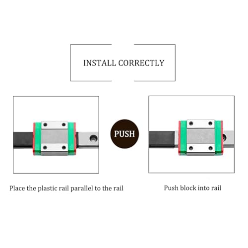 Guía lineal MGN15C de 150mm ideal para ensamblajes y robótica 3