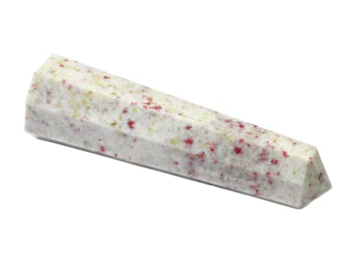 Image of Amazing Gemstone Cinnabarite Crystal Towers - Natural Healing Crystal Point Obelisk for Reiki Healing and Crystal Grid (2 inch to 3 inch INCH)