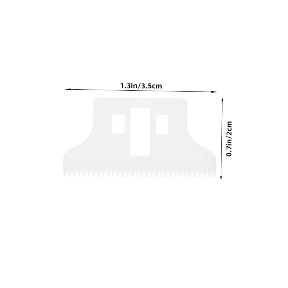 Ipetboom Replacement Ceramic Blade for Hair Clippers Precision Tooth Blade Trimmer Parts