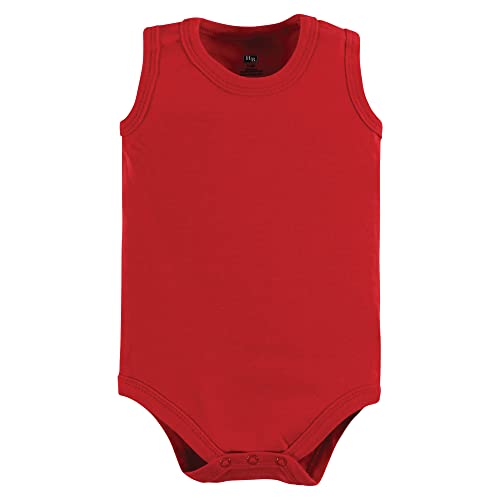Image of Hudson Baby Unisex Baby Cotton Sleeveless Bodysuits