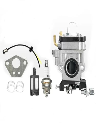 Carburador para desbrozadora 43cc y 52cc de motor 40-5 compatible con cortacésped