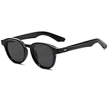 Monture Ronde Rétro Unisexe De Petite: Offrant une interprétation moderne du design vintage, avec des contours épurés pour un style de vie actif. Les lunettes de soleil rondes classiques à petite monture sont bien compatibles avec les vêtements de tous les jours et peuvent être la décoration parfaite, vous apportant une ambiance vintage pour votre tenue quotidienne. Ces lunettes de soleil rondes unisexes conviennent aux hommes et aux femmes de toutes les formes de visage et de tous les âges.