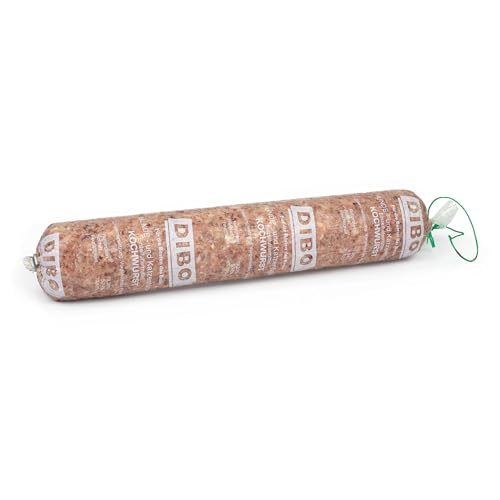 DIBO Kochwurst - Hundewurst Katzenwurst - Qualität Wurst für Hund und Katze - 1 Stück à 950g (Hell)