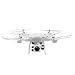 Produktbild MMLC RC Quadcopter 1080P Wide Angle Lens 270 Degree Rotating HD Camera Drone FPV Gift (White)