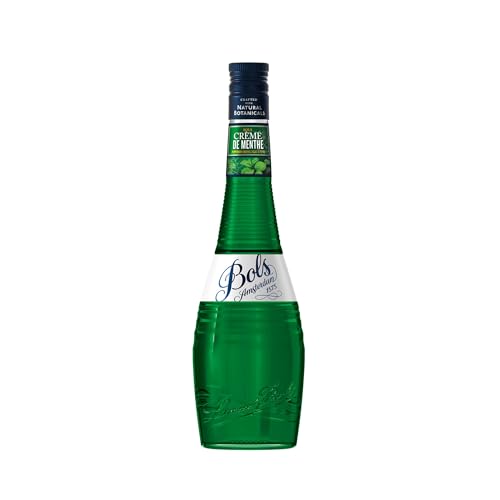 Bols Peppermint Liqueur 50cl - 24 Percent ABV Mint Flavoured Crème de Menthe Spirit Crafted with All Natural Botanicals - Artisanal Liqueurs for Cocktails