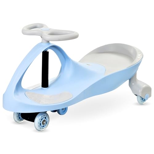 TWISTCAR Coche para Niños con Luces LED Azules   Carrito Bebe Juguetes sin Pilas ni Motores   Correpasillos con Ruedas de Goma Luminosas   Soporta hasta 120kg para Diversión Familiar