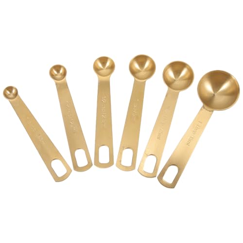 HOMSFOU �X�e�����X���v�ʃX�v�[��6�{�Z�b�g �傳�� ������ ���X�v�[���t ������ �R�[�q�[�p ����c�[�� �L�b�`�����[����