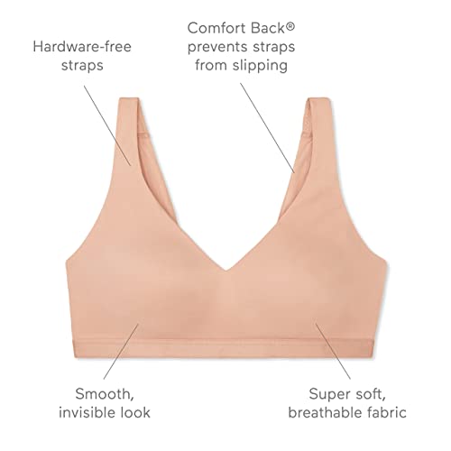 Image of Warner's Womens Cloud 9 Super Soft, Smooth Invisible Look Wireless Lightly Lined Comfort Bra Rm1041a