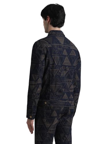 Image of JACK & JONES Men's Cotton Blend Standard Length A-Line Coat