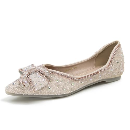 Chaussures plates pour femmes confortables modèle ballerine souple