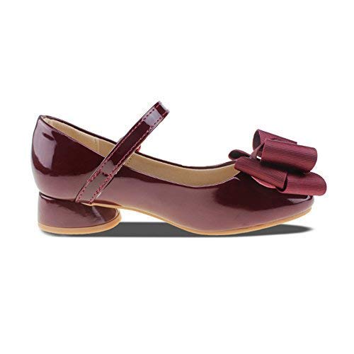 Girl's Sandals Mary Jane Shoes with Bowknot(Toddler/Little Kid/Big Kid) 6