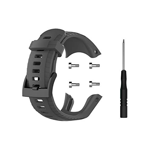 INF Correas de Reloj de Silicona compatibles con Correas de Repuesto para Reloj/smartwatch Suunto 5