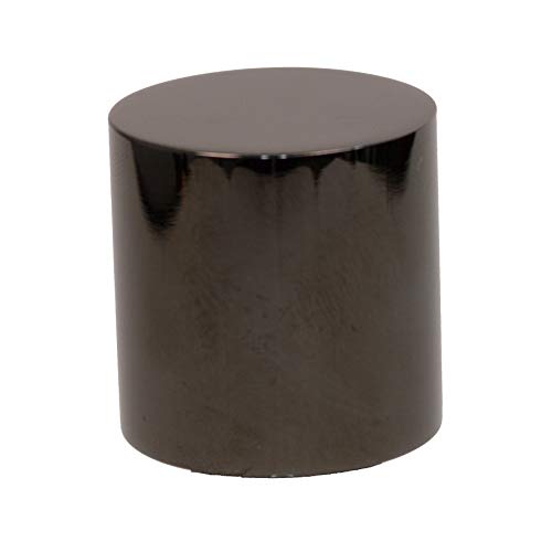 Preisvergleich Produktbild Hamburger Tauwerk Fabrik Seilendkappe schwarz verchromt glänzend für 30mm Handlaufseil