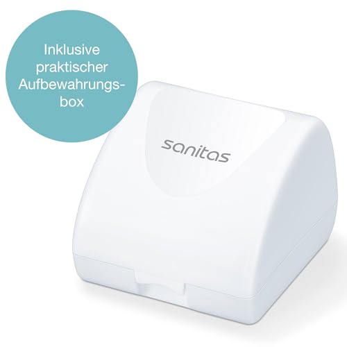 Foto von Sanitas SBC 22 Handgelenk-Blutdruckmessgerät (vollautomatische Blutdruck und Pulsmessung, Warnfunktion bei möglichen Herzrhythmusstörungen)