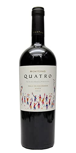 Mont Gras Quatro Perfect Blend of Wine and Art 2020 0,75 Liter Cover