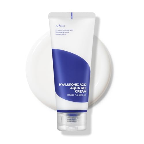 IsNtree Hyaluronic Acid Aqua Gel Cream 100ml, 3.38 fl oz | Korean Skincare | Lightweight Moisturizer...