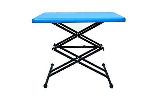 NR Industries Ceiling Hanger Multi Utility Purpose Adjustable Plastic Scissors Tables Portable Rectangular Folding Scissors Table for Study,Dining & Outdoor (Blue) (B0C3RCSJWZ) Amazon Price History, Amazon Price Tracker