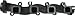 APDTY 53032198AE Exhaust Manifold Kit Right Passenger-Side Includes Hardware and Gaskets Replaces 53032198AE, 53032198