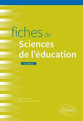 ELLIPSES - Fiches de sciences de l'éducation