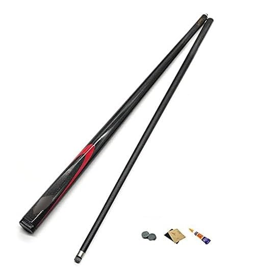 Taco de Pool de Fibra de Carbono 145cm Sección 1/2