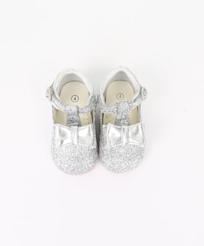 Luxury Baby Girls Sparkly Mary Jane Shoes - Perfect Footwear for Special Occasions3