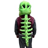 Dinosaurier-Skelett-Kostüm für Erwachsene – Cosplay-Kostüm für Partys mit Soundeffekten, lustige Themenkostüme für Bühnen, Comic-Konvention, Spukhaus, Film, Partys