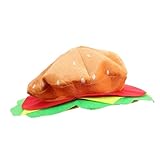 [BESTOYARD] バーガー 帽子 ハンバーガー ヘッドギア ノベルティ 食べ物 帽子