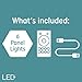GE LED+ Color Changing LED Hexagon Tile Panels with Remote, College Dorm Light, Dorm Room Essentials, Bedroom Light, No App or Wi-Fi Required (6 Pack)