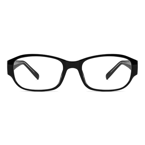 Image of FEISEDY Rectangular Blue Light Blocking Glasses for Women Men Vintage Stylish Computer Glasses Fake Nerd Eyewear Frame B0266