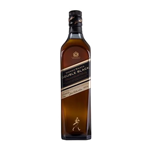 Johnnie Walker, Double Black Blended Scotch, 750 ml, Whisky Escocés, Intenso, Ahumado y Fresco