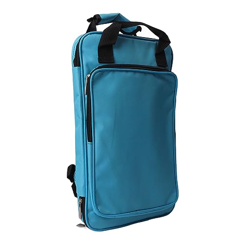 Mochila para baquetas, material Oxford portátil azul miniatura 7