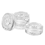 Cristal de grado alimenticio: nuestros pesos de fermentación están hechos de vidrio 100% apto para alimentos, sin plomo, seguro y sin poros, y nunca absorbe olores de alimentos, sabores o colores. El peso ideal y la dimensión ideal para un vaso de boca ancha (pinta, quart, ½ galón, etc.).