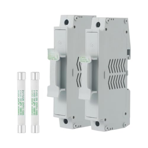 Fusible photovoltaïque haute tension 1500V DC 10X85 à haute capacité de coupure
