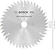 Bosch 1x PRO Multi Material Kreissägeblatt für Netz-Handkreissägen (für Aluminium, Kunststoff, Ø mm, Professional Zubehör Handkreissäge)