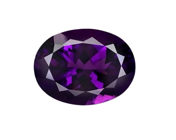 Amethyst Stone 6 Rati/5.50 Carat Purple Color Katela Stones Oval ...