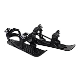 [Attachement facile] Sécurisez sans effort ces mini patins de ski à vos chaussures d'hiver ou vos bottes de ski en utilisant les sangles réglables conçues pour s'adapter à toutes les tailles adultes. Aucune configuration compliquée requise, attachez-les simplement et vous êtes prêt à frapper la neige. Le système de boucle sécurisé garantit un ajustement ajusté, offrant une stabilité et un contrôle lors de vos aventures de ski.