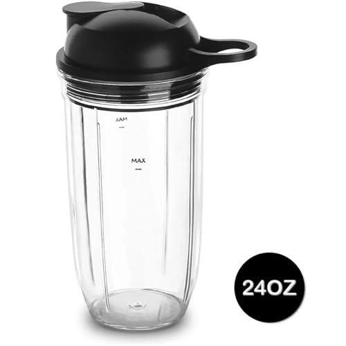 3 Pack 24 Oz Cup And To-Go Lid para Licuadora Nutri Pro 1000 miniatura 2