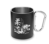 Poignée mousqueton intégrée : clipsez facilement la tasse à votre sac à dos ou à votre équipement – Idéal pour la randonnée, le camping et les voyages (ce mousqueton n'est pas adapté pour l'escalade).