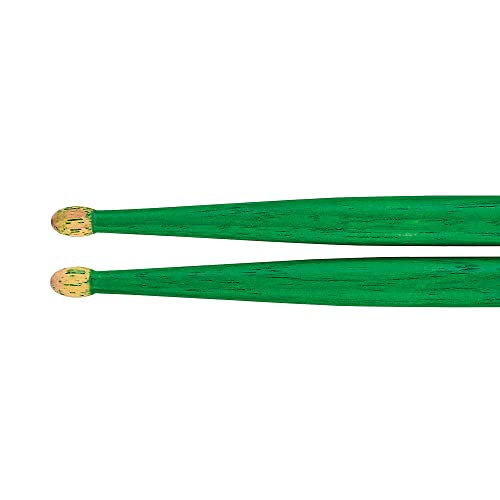 Baquetas de Madera de Hickory Americano, par, tamaño compacto miniatura 2